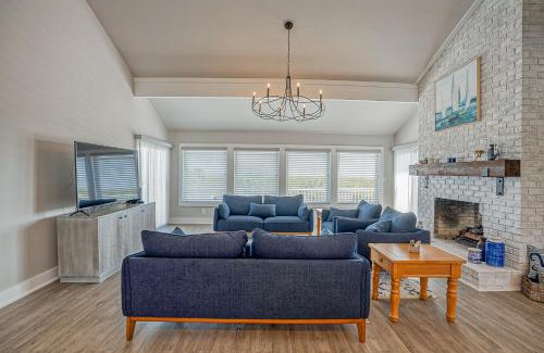 Saint Helena Island House | Oceanfront Home on Marlin- 3 bedroom - golf cart available