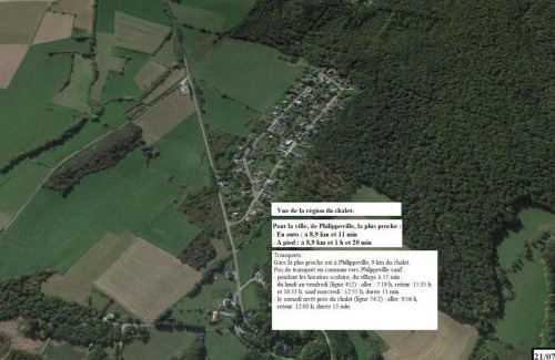Philippeville Ski Chalet | Petit Chalet cozy avec jardin (nature, calme...).