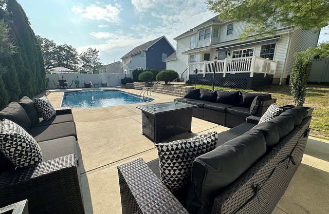 Modern Ocean Acres Getaway Private w/Pool & Patio