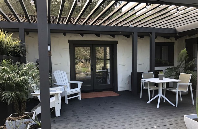 Private Bedroom _ the Rhino on Secluded Vineyard