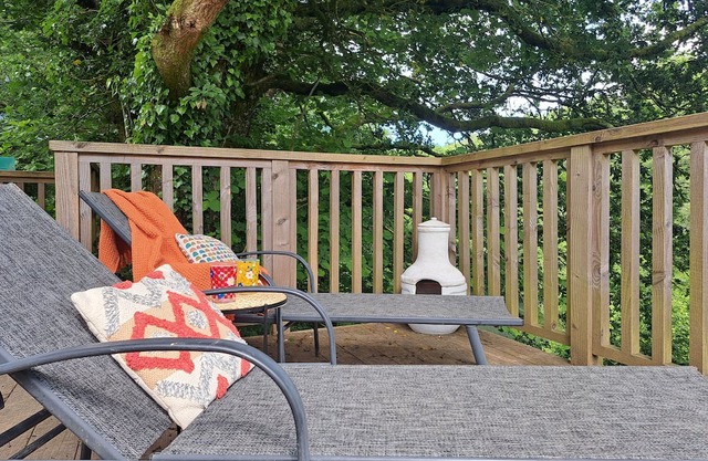 Gorgeous & Secluded Treehouse on Private Wildlife Reserve with Hot Tub Exmoor 7m