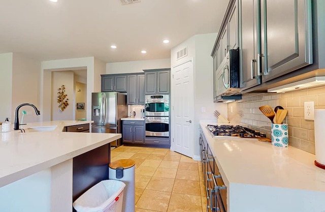 1-story home near golf with pickleball & private outdoor pool/spa - 55+ to rent