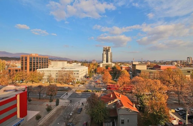 Centrally located in Skopje, just a 5-minute walk from the main Square.