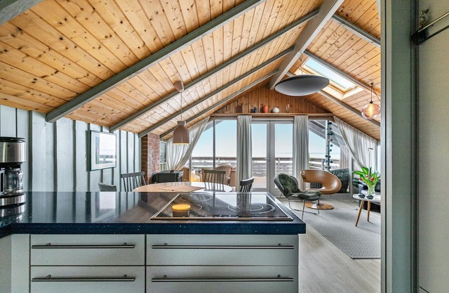 Holiday home 'Ferienhaus Bellevue' - Spectacular sea view over the fjord to Denmark