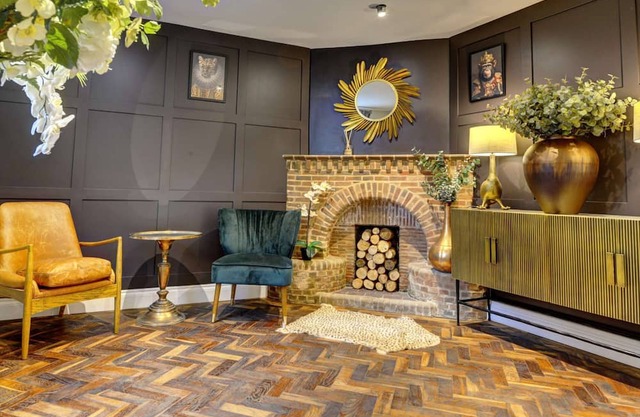 Boutique bedroom within guesthouse