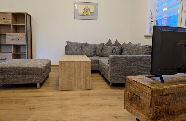Holiday Apartment "Seenlandliebe - Wiesethblick" with Shared Garden