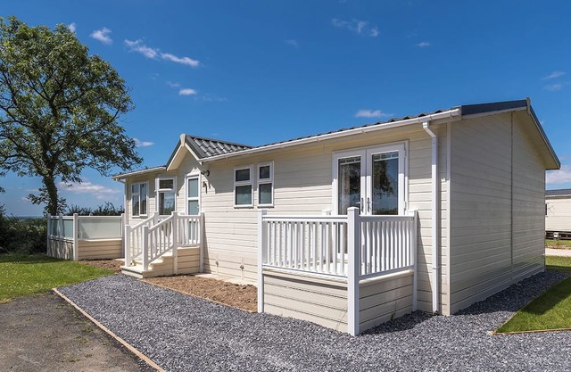 Luxurious and contemporary lodge.