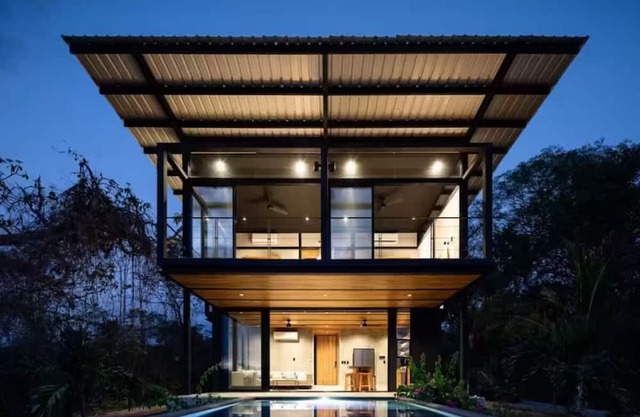 Ocean Villa #2 with pool, 7 min Walk to Surfing Beach, 7km from Nosara