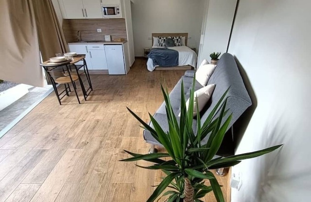 Estudio Nuevo con Jardín Privado en Pleno Valle