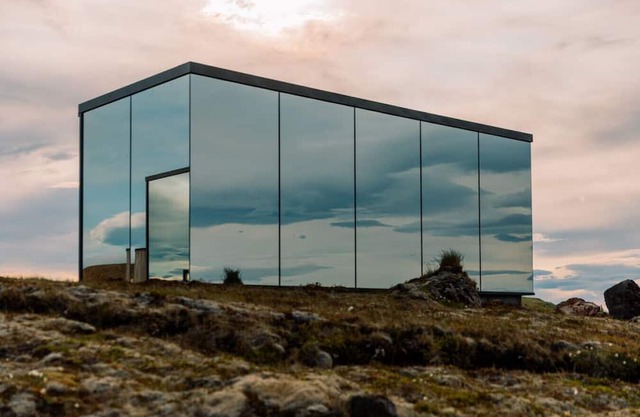 Mirror House in the North Texas Hill Country