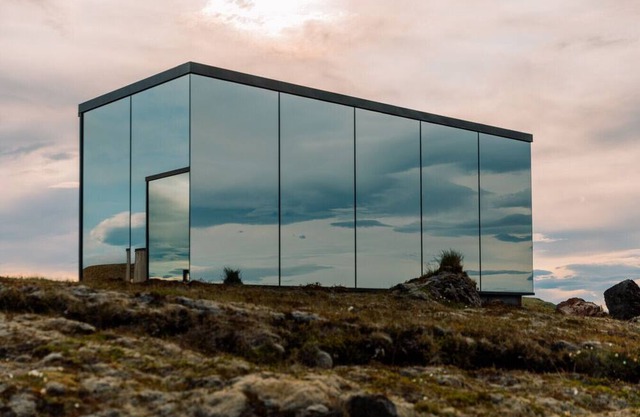 Spectacular Mirror House in the North Texas Hill Country