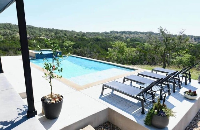 Vista Azul | Private Hill Country Views Pool Hot Tub
