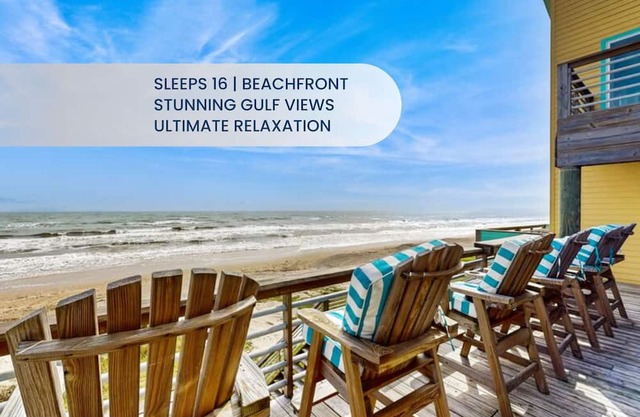 Gilchrist 4BR | Beachfront, Stunning Views, & Wraparound Deck