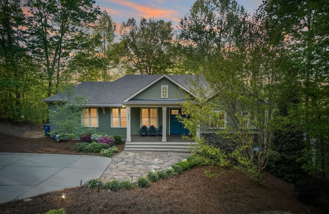 Cozy Lakefront Getaway w/Dock, Fire Pit, Screened Porch & Hot Tub