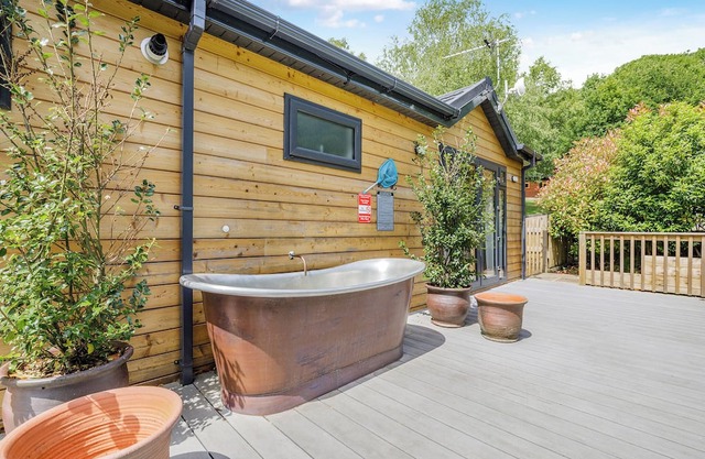 Spacious and luxurious lodge.