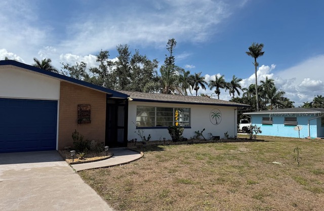 Charming 2-bedroom house with AC, WiFi in superb Fort Myers