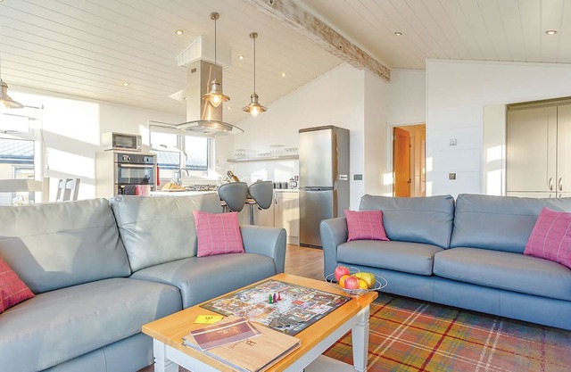 Stunning luxury lodge.