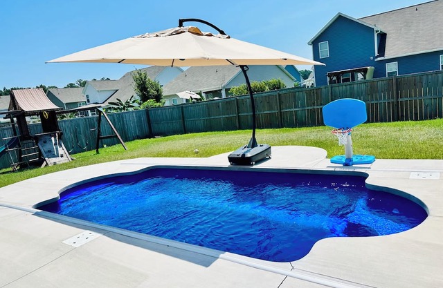 Amazing 3-bedroom house in convenient Moncks Corner with private in-ground pool!