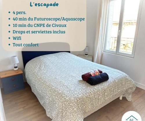 L'ESCAPADE T3 avec terrasse privative