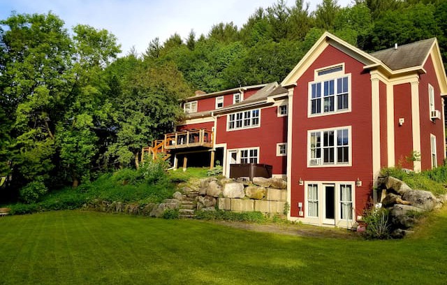 Stowe House | Stowe Village Home in Historic Downtown + Hot Tub