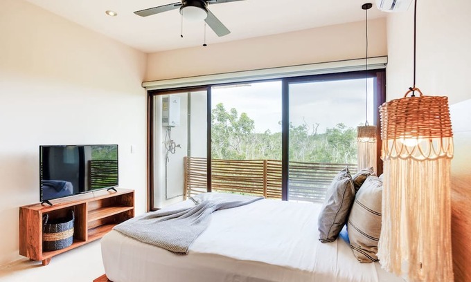 Tulum Apartment | Roof Terrace Lounge, Private Balcony, Splash Pool