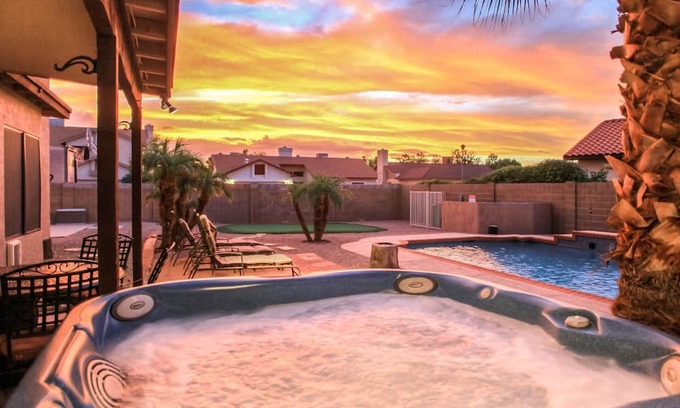 Brandywine Estates House | Backyard Playground! Golf | Sport Court & Hot Tub!