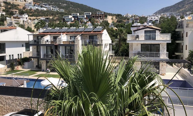 Kalkan Apartment | Stonehaus Apart Kalkan 1+1 Top floor with two balcony and sea view No:11