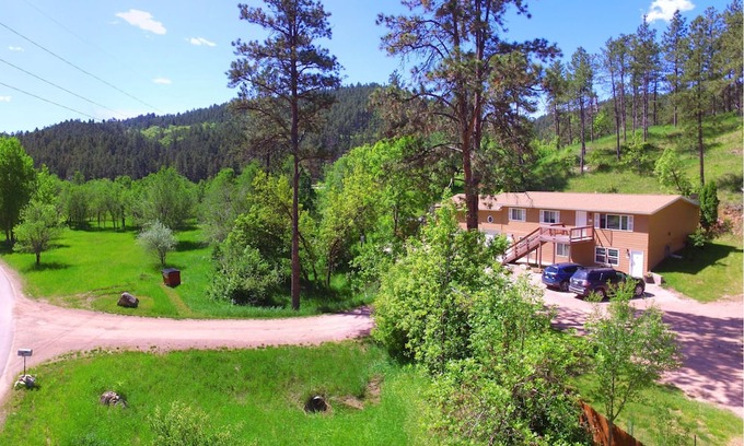 Rapid City House | Deer Camp, 2 Bedrooms 2 baths in the trees, lots of wildlife