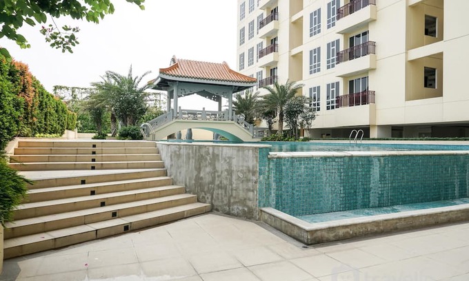 Chinatown Apartment | Boho Touch 2Br Apartment With Extra Room At Lucky Tower Residence