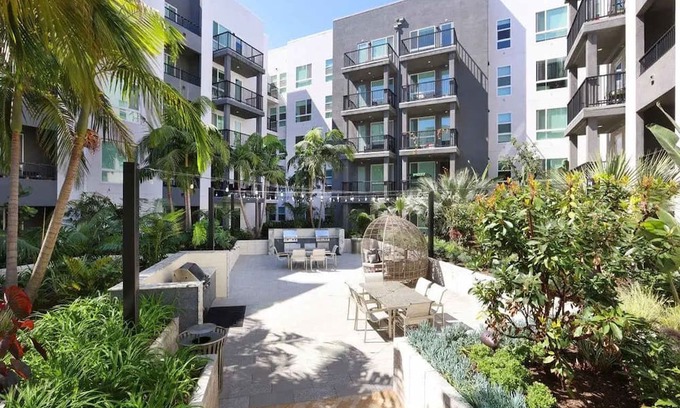 Lyon Street Apartment | Urban Chic Home 10 Min From Disneyland With Pool GYM