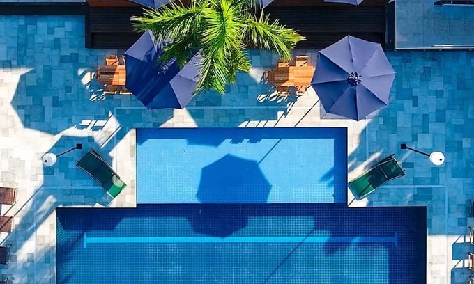 Rifaina House | House in luxury condominium with 2km of river in Rifaina accommodates 14 people