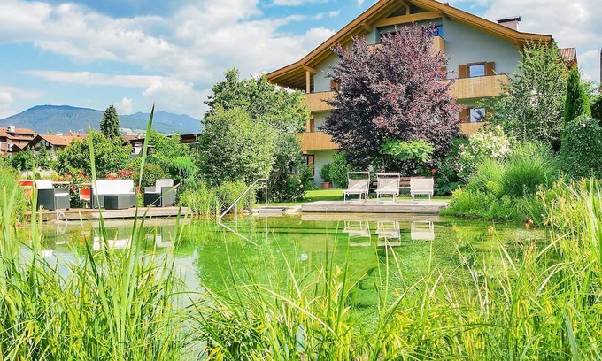 Naz Apartment | Apartment 'Linderhof Panorama Terrasse' with Mountain View, Shared Pool and Wi-Fi