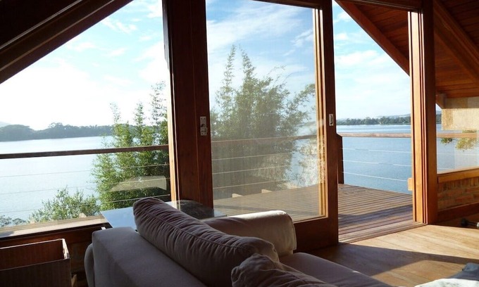 Aracatuba Cabin | Cabana Beira da Lagoa de Ibiraquera-Praia do Rosa