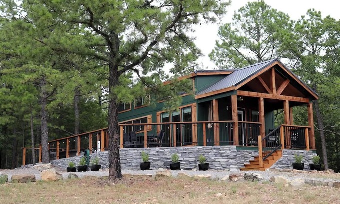 Clayton Cabin | New Tiny Home! Expansive Deck with Lake & Mtn Views!
