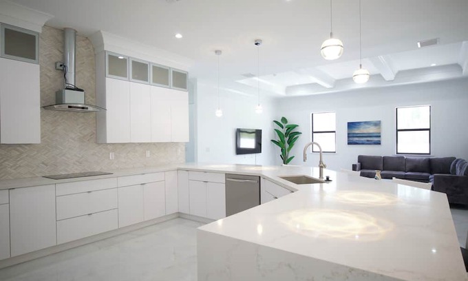 Rural Estates House | Naples Oasis, Spacious 4BR, 3,5 Bath + Den Home w/ Pool & Grill, Two car garage