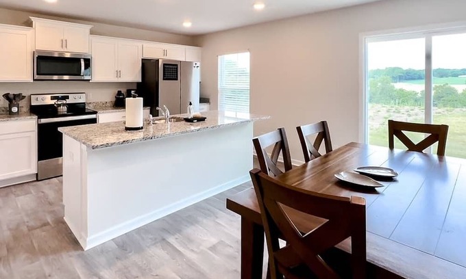 Winston - Salem House | Tranquil New Home in Winston-Salem with 3br /2.5 bath office & loft