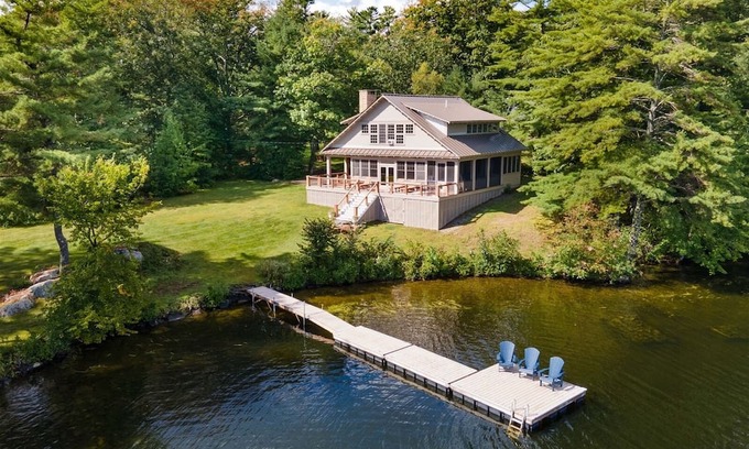 Jefferson House | Chimney Point Cottage/Damariscotta Lake