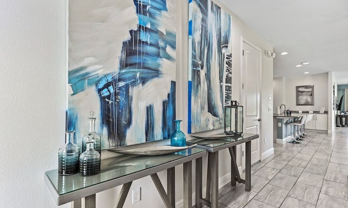 West Kissimmee House | Modern Family Villa With Games Room Close To Disney