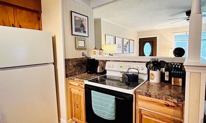 Millers Creek House | Sunshine Cottage ~ River Access ~ 10 min from Blue Ridge Parkway ~ Pet Friendly