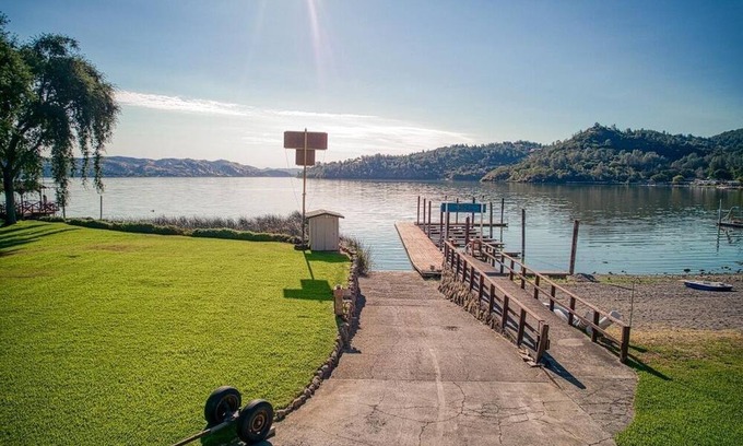 Kelseyville House | Stay on the Lake! Private Boat Launch and boat slip Three Bedroom One bathroom
