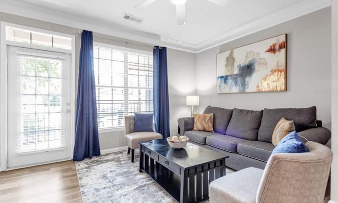 Cumberland Apartment | Braves Stadium Escape: Biz & Fam, Gated Community