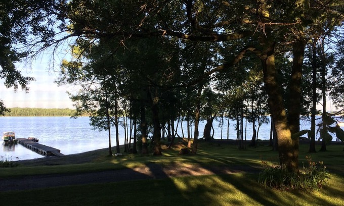 Grand Isle House | Cozy 2-bedroom lakefront house in enchanting Grand Isle for the eclipse.