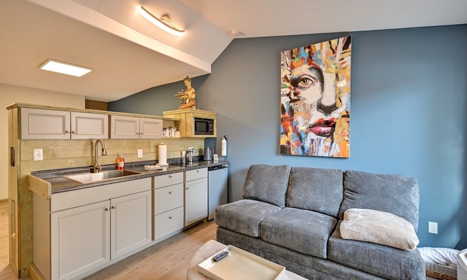 Crestone Apartment | Central Crestone Studio, 2 Mi to Hiking Trails!