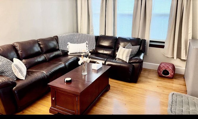 Woonsocket Apartment | Charming New England Four-bed Haven. Pet-Friendly!