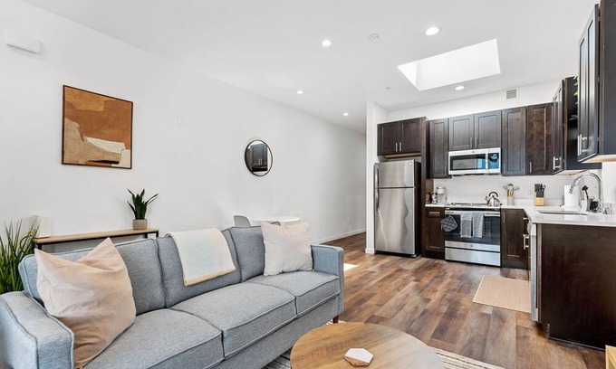 East Central Apartment | FREE Parking: Elegant 1BR Apt 4min to Gonzaga, Convention Center and Downtown
