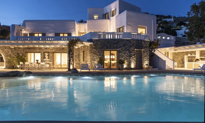 Plintri Villa | The Ultimate 5 Star Luxury Villa with Private Pool, Mykonos Villa 1021
