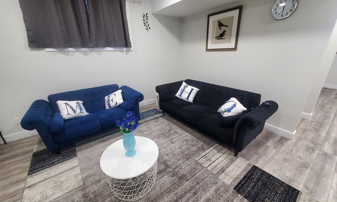Northeast Edmonton Apartment | Family friendly | Netflix | Spacious and cozy 2-bedroom Legal basement suite
