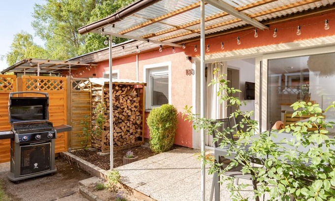 Joachimsthal House | Wald & See Lodge Bungalow mit Kamin & Sauna am See - Bungalow 100