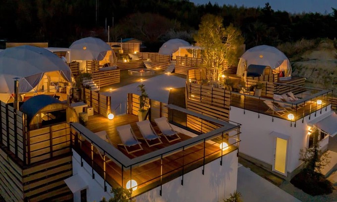 Nishi Ward Cabin | glamping dome / Hamamatsu Shizuoka