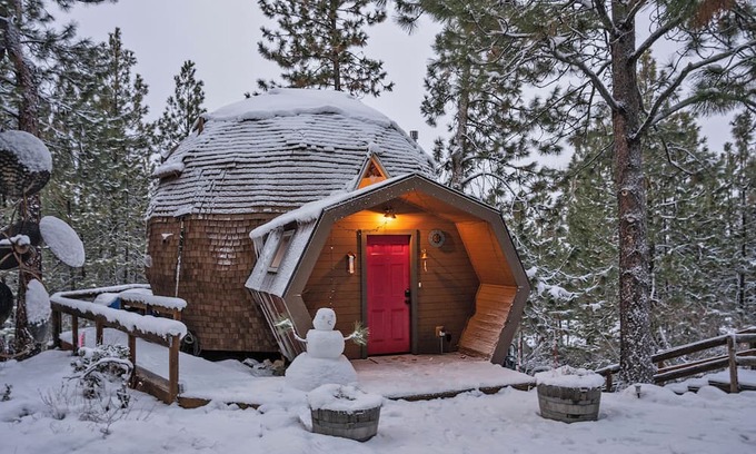 Westbrook Meadows Cabin | Experience Dome Sweet Dome for a unique getaway